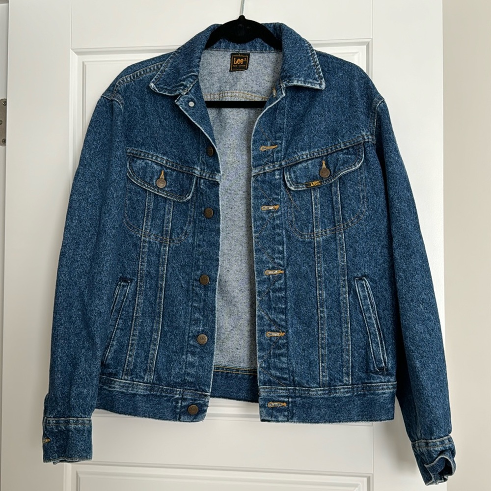 Vintage oversized Lee Denim Jacket